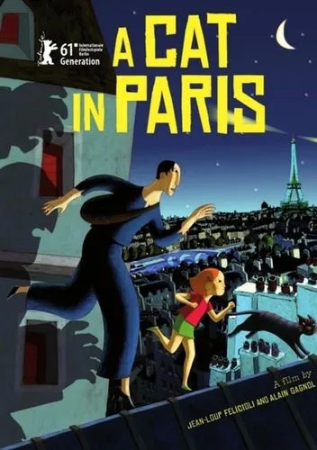 《猫在巴黎》动漫电影解说文案